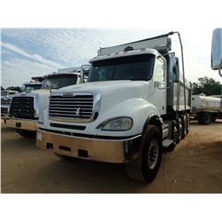 2014 FREIGHTLINER DUMP, VIN/SN:3ALXA7A89EDFT7643 - GLIDER KIT, QUAD AXLE, STEERABLE, 400HP CUMMINS I