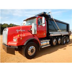 2013 WESTERN STAR 4900SB QUAD-AXLE DUMP, VIN/SN:5KKMALDV7DPBX0653 -450 HP DETROIT DD13 ENGINE, ALLIS