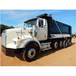 2013 WESTERN STAR 4900SB QUAD-AXLE DUMP, VIN/SN:5KKMALDV0DPBX0655 -450 HP DETROIT DD13 ENGINE, ALLIS