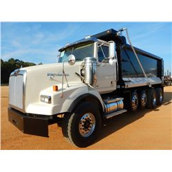 2013 WESTERN STAR 4900SB QUAD-AXLE DUMP, VIN/SN:5KKHALDV2DPBX0656 -450 HP DETROIT DD13 ENGINE, ALLIS