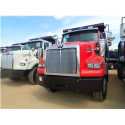 2013 WESTERN STAR 4900SB QUAD-AXLE DUMP, VIN/SN:5KKHALDV5DPBX0702 -450 HP DETROIT DD13 ENGINE, ALLIS