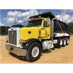 2006 PETERBILT 378 DUMP TRUCK, VIN/SN:1NPFLU0X16D877208 - TRI AXLE, 470 HP CAT C13 ENGINE, 8LL TRANS
