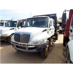 2009 INTERNATIONAL 4300 DUMP TRUCK, VIN/SN:3HTMMAAR19N039038 - S/A, CREW CAB, IHC DIESEL, ALLISON A/