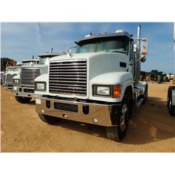 2015 MACK CHU613 TRUCK TRACTOR, VIN/SN:1M18N07Y2FM108339 - T/A, 445HP MACK MP8 DIESEL ENGINE, ETN FU