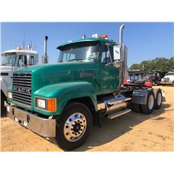 1999 MACK CH613 TRUCK TRACTOR, VIN/SN:1M2AA18YXXW110008 - T/A, 427HP E7 MACK ENGINE, 10 SPEED TRANS,
