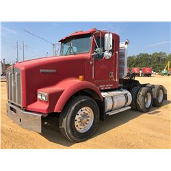 1996 KENWORTH T800B TRUCK TRACTOR, VIN/SN:1XKDDB9X1TJ7177 - 10 SPEED TRANS, 40 K REARS, 12K FRONT, A