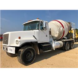 2000 VOLVO CONCRETE TRUCK, VIN/SN:4V5JC2UF8YN869997 - T/A, 330 HP CUMMINS ISU ENGINE, 10 SPD TRANS, 