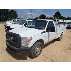 2014 FORD F350 SERVICE TRUCK, VIN/SN:1FTBF3A60EEB36604 - V8 GAS ENGINE, A/T, STELLAR SERVICE BODY, A