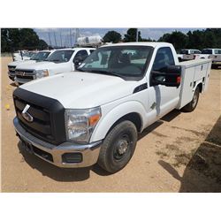 2011 FORD F250 SERVICE TRUCK, VIN/SN:1FDBF2AY2BEC98733 - FORD POWER STROKE DIESEL ENGINE, A/T, KNAPE