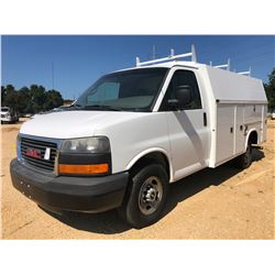 2007 GMC SERVICE TRUCK, VIN/SN:1GDHG31UX71117571 - GAS ENGINE, A/T, KNAPHEIDE COVERED SERVICE BODY, 