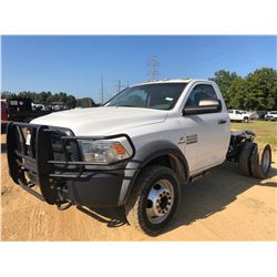 2013 RAM 5500 CAB & CHASSIS, VIN/SN:3C7WRNAL3DG526536 - CUMMINS TURBO DIESEL ENGINE, A/T, ODOMETER R