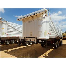 2006 TRAVIS S/96 DUMP TRAILER, VIN/SN:48X2E264961004485 - QUAD AXLE, FRAME ALUM, 26' BODY LENGTH, AI