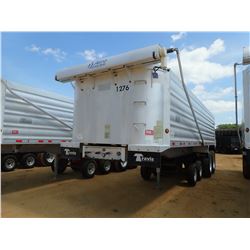 2006 TRAVIS S/96 DUMP TRAILER, VIN/SN:48X2E264561004483 - QUAD AXLE, FRAME ALUM, 26' BODY LENGTH, AI