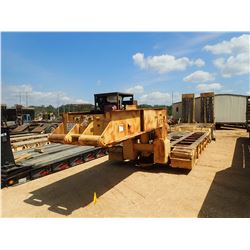 1966 TRANSPORT GTRX-60-DWS LOWBOY TRAILER, VIN/SN:9258 - TRI-AXLE, DETACH, GROUND BEARING, 16' WELL,
