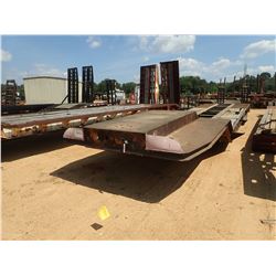 LOWBOY TRAILER, - T/A, 35' LENGTH, 96" WIDTH, DOVETAIL, MOTOR GRADER RAMPS, 215/75R17.5 TIRE (BILL O