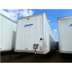 2018 WABASH TRA/REM VAN TRAILER, VIN/SN:1JJV532D7JL033738 - T/A, 53' LENGTH, BARN DOOR, 295/75R22.5 