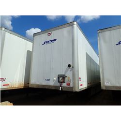2017 WABASH TRA/REM VAN TRAILER, VIN/SN:1JJV532D1HL946070 - T/A, 53' LENGTH, BARN DOOR, 295/75R22.5 