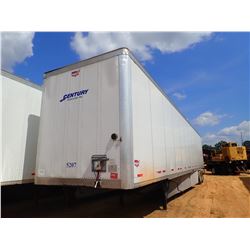 2017 WABASH TRA/REM VAN TRAILER, VIN/SN:1JJV532D0HL946075 - T/A, 53' LENGTH, BARN DOOR, 295/75R22.5 