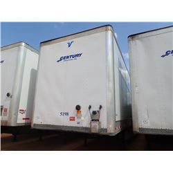 2016 VANGUARD REM VXP VAN TRAILER, VIN/SN:5V8VC5328GM602278 - T/A, 53' LENGTH, BARN DOOR, 275/80R22.