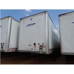 2016 VANGUARD REM VXP VAN TRAILER, VIN/SN:5V8VC532XGM602279 - T/A, 53' LENGTH, BARN DOOR, 275/80R22.