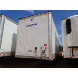 2016 VANGUARD REM VXP VAN TRAILER, VIN/SN:5V8VC5326GM602280 - T/A, 53' LENGTH, BARN DOOR, 275/80R22.