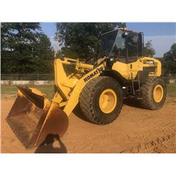 2015 KOMATSU WA200-7 WHEEL LOADER, VIN/SN:80483 - BUCKET, AUX HYD, RIDE CONTROL, CAB, A/C, 20.5R25 T