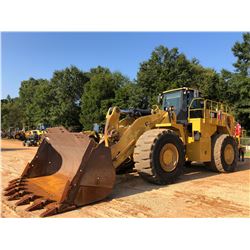 2012 CAT 988K WHEEL LOADER, VIN/SN:TWX00153 - 104D PADE NOSE, BUCKET, HIGHT LIFT, AUTO LUBE, RIDE CO