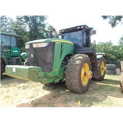 2013 JOHN DEERE 9560R TRACTOR, VIN/SN:007788 - MFWD, SCRAPER SPECIAL, AUTO LOAD, 8 REMOTES, FRONT WE