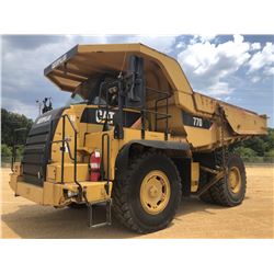 2008 CAT 770 OFF HIGHWAY ROCK TRUCK, VIN/SN:BZZ00266 - TAILGATE, ENGINE RETARDER, EMERGENCY STEERING