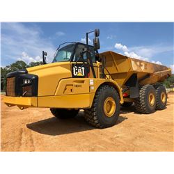 2015 CAT 740B ARTICULATED DUMP, VIN/SN:T4R03115 - TAILGATE, CAB, AC, 29.5R25 TIRES, METER READING 11