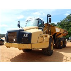 2015 CAT 740B ARTICULATED DUMP, VIN/SN:T4R03248 - TAILGATE, CAB, A/C, 29.5R25 TIRES, METER READING 1