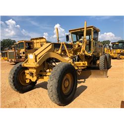 2003 CAT 12H MOTOR GRADER, VIN/SN:4XM03338 - 12' MOLDBOARD, SCARIFIER, CAB, A/C, 14.00R24 TIRES, MET