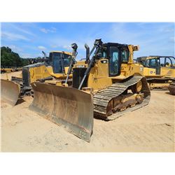 2013 CAT D6T LGP CRAWLER TRACTOR, VIN/SN:KSB01369 6 WAY BLADE, DIFF STEER, CAB, A/C, METER READING 5