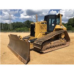 2015 CAT D6N LGP CRAWLER TRACTOR, VIN/SN:PBA02434 - 6 WAY BLADE, DIFF STEER, GPS READY, CAB, A/C, ME