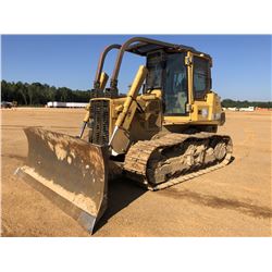 JOHN DEERE 750C CRAWLER TRACTOR, VIN/SN:853215 - 6 WAY BLADE, ALLIED 6FPC WINCH, REAR HYD, CANOPY, A