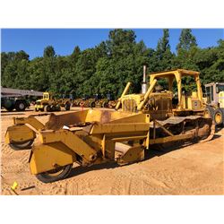 CAT D6D CRAWLER TRACTOR, VIN/SN:04X09628 - JERSEY MODEL 102 SPREADER, CANOPY, METER READING 9,480 HO