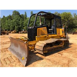 2006 JOHN DEERE 700J LGP CRAWLER TRACTOR, VIN/SN:122067 - 6 WAY BLADE, CANOPY, SWEEPS, SIDE & REAR S