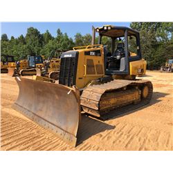 2014 CAT D5K2 LGP CRAWLER TRACTOR, VIN/SN:KYY00988 - 6 WAY BLADE, CANOPY, METER READING 1,659 HOURS