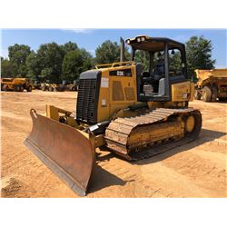 2014 CAT D3K2 LGP CRAWLER TRACTOR, VIN/SN:KLL00394 - 6 WAY BLADE, CANOPY, METER READING 1,196 HOURS