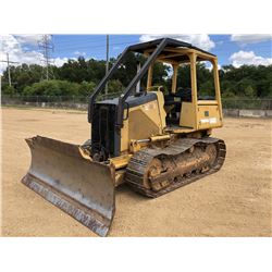 2001 JOHN DEERE 450H CRAWLER TRACTOR, VIN/SN:893152 - 6 WAY BLADE, CANOPY, SWEEPS, ODOMETER READING 