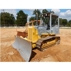 KOMATSU D32E CRAWLER TRACTOR, VIN/SN:P076118 - 6 WAY BLADE, CANOPY, METER READING 3,584 HOURS