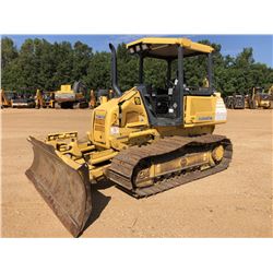2008 KOMATSU D31PX-22 CRAWLER TRACTOR, VIN/SN:60221 - 6 WAY BLADE, CANOPY, METER READING 3,580 HOURS