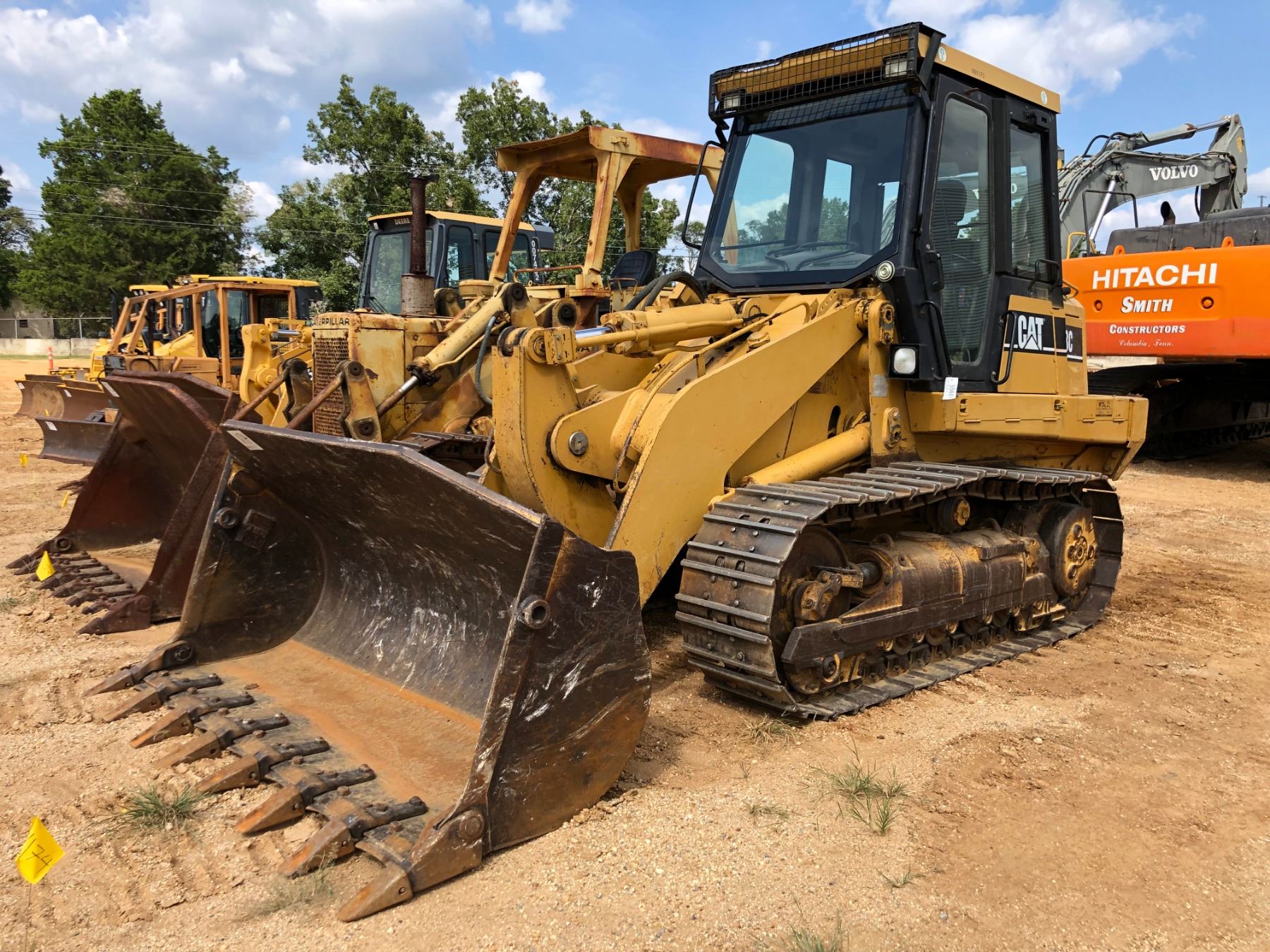 2004 CAT 953C CRAWLER LOADER, VIN/SNBBX00172 BUCKET, CAB, A/C, METER