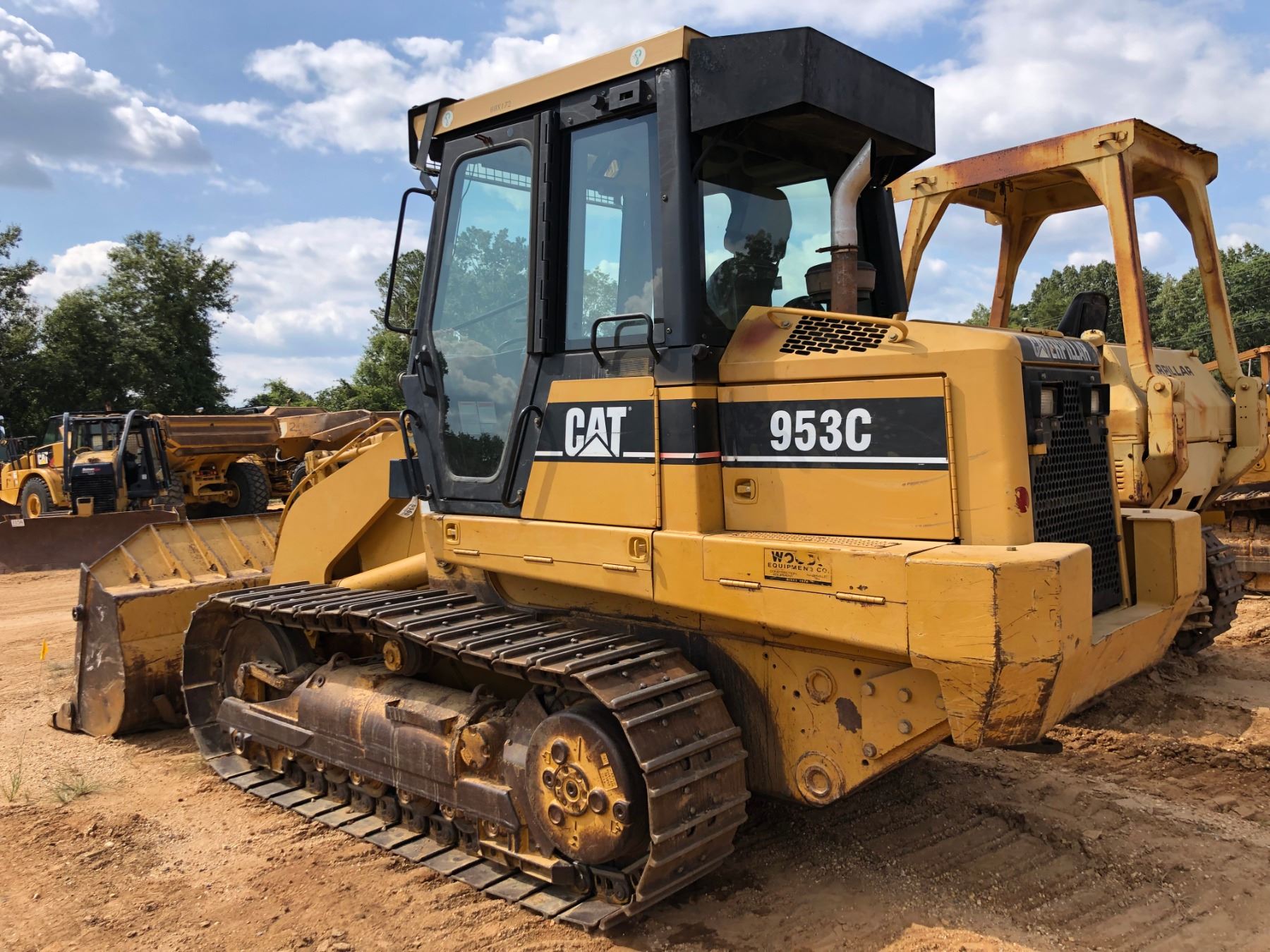 2004 CAT 953C CRAWLER LOADER, VIN/SN:BBX00172 - BUCKET, CAB, A/C, METER ...