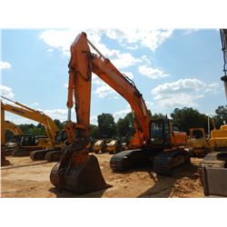 2006 HITACHI ZX450LC HYDRAULIC EXCAVATOR, VIN/SN:011552 - 12' 8" STICK, 72" BUCKET, COUPLER, CAB, A/