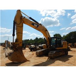 2014 CAT 336FL HYDRAULIC EXCAVATOR, VIN/SN:RKB00342 - 10'- 6" STICK, 42" BUCKET, CAB, A/C, METER REA