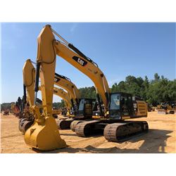 2013 CAT 336EL HYDRAULIC EXCAVATOR, VIN/SN:BZY02282 - 12'-10" STICK, 48" BUCKET, CAB, A/C, METER REA