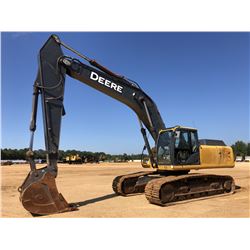 2013 JOHN DEERE 350G LC HYDRAULIC EXCAVATOR, VIN/SN:809124 - 12' 6" STICK, 28" BUCKET, AUX HYD, CAB,