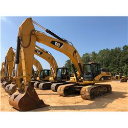 2007 CAT 330DL HYDRAULIC EXCAVATOR, VIN/SN:MWP01528 - 10' 6" STICK, 60" BUCKET, CAB, A/C, METER READ