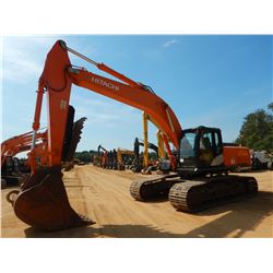 2014 HITACHI ZX290LC-5 HYDRAULIC EXCAVATOR, VIN/SN:830339 - 10'-9" STICK, 48" BUCKET, THUMB, CAB, AC